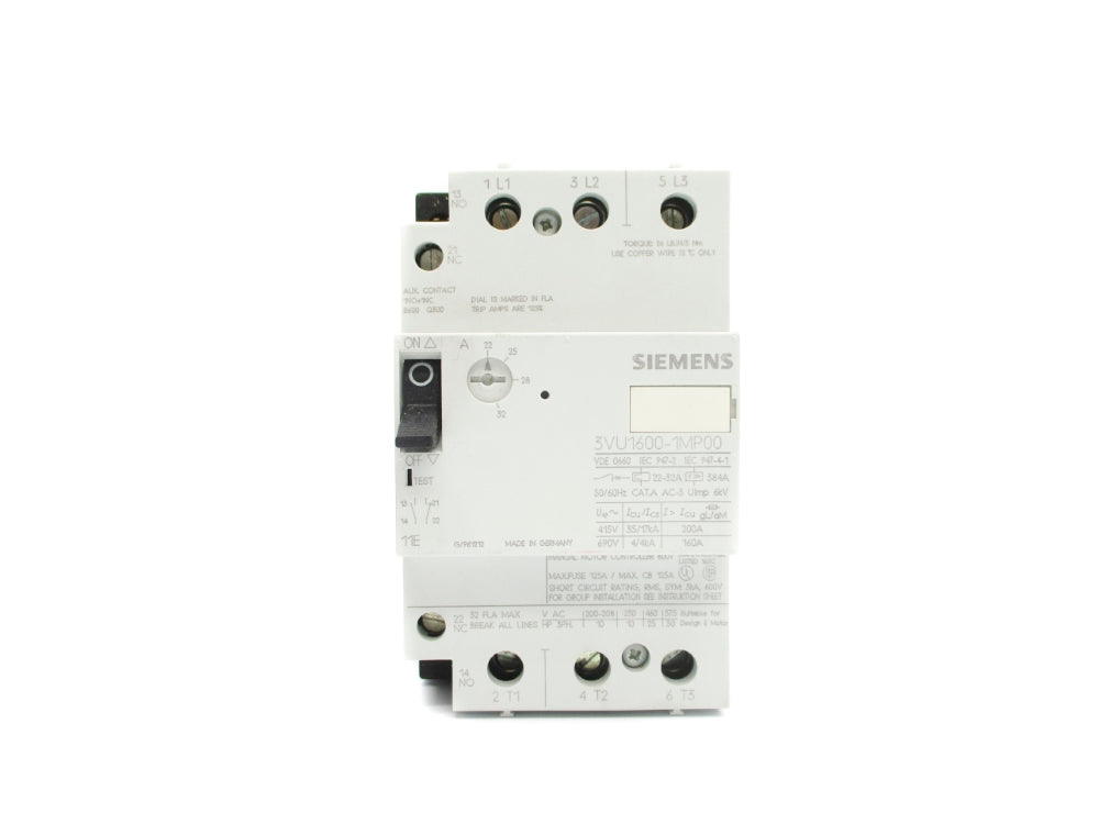 SIEMENS 3VU1600-1MP00 NSNP