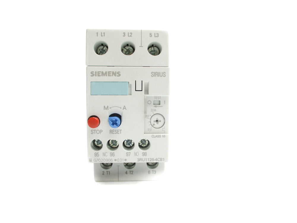 SIEMENS 3RU1126-4CB1 0.17-0.22A NSNP