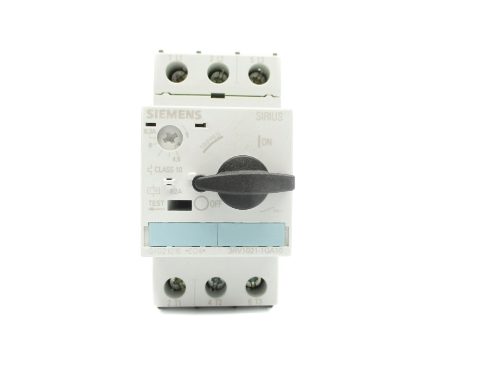 SIEMENS 3RV1021-1GA10 4.5-6.3A NSNP