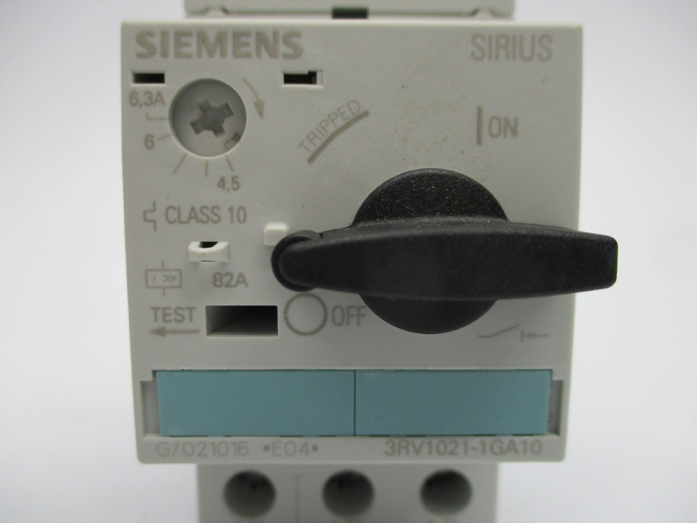 SIEMENS 3RV1021-1GA10 4.5-6.3A NSNP
