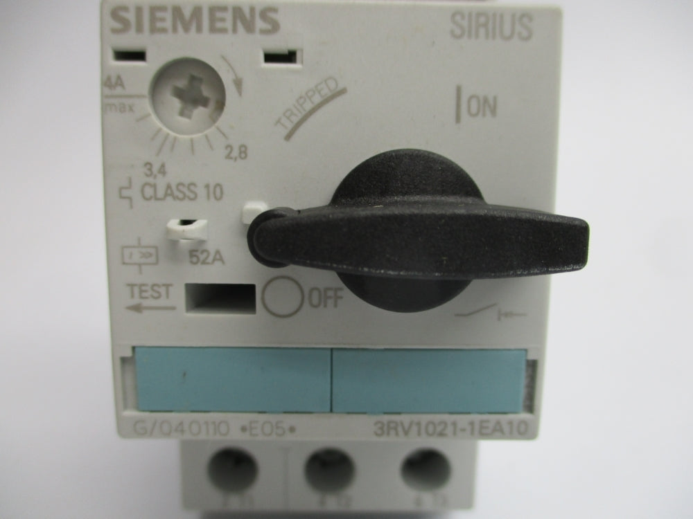 SIEMENS 3RV1021-1EA10 690V 2.8-4A NSNP