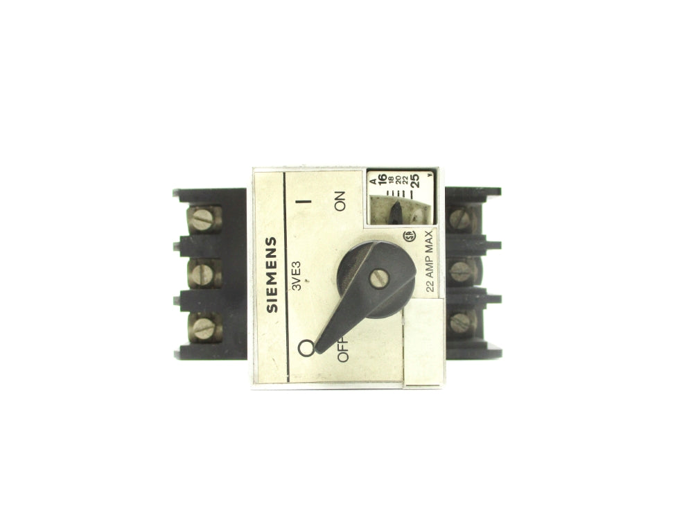 SIEMENS 3VE3000-2NA00 16-25A UNMP