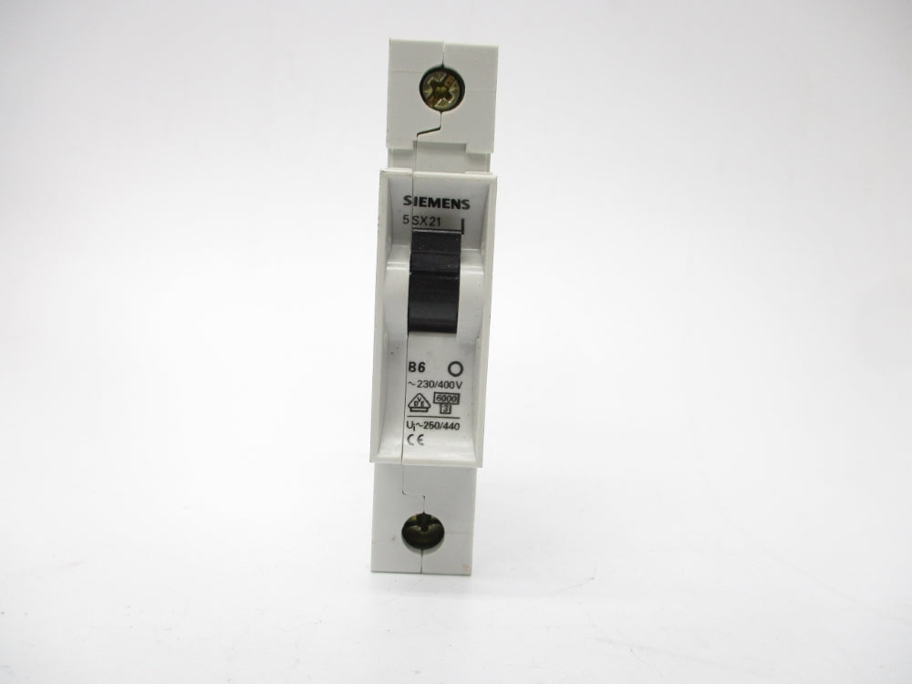 SIEMENS 5SX21-B6 230/400V 6A NSNP