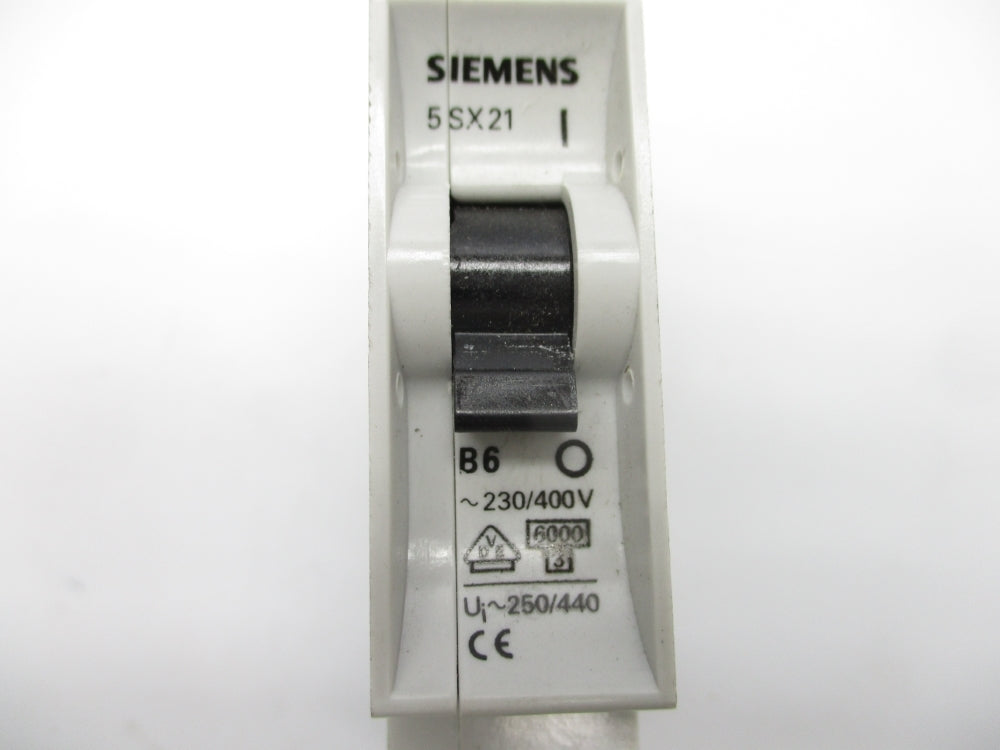 SIEMENS 5SX21-B6 230/400V 6A NSNP