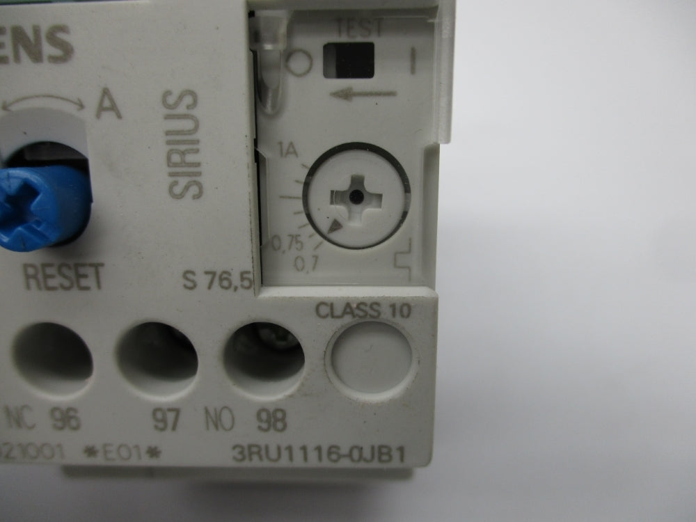 SIEMENS 3RU1116-0JB1 0.7-1A NSNP