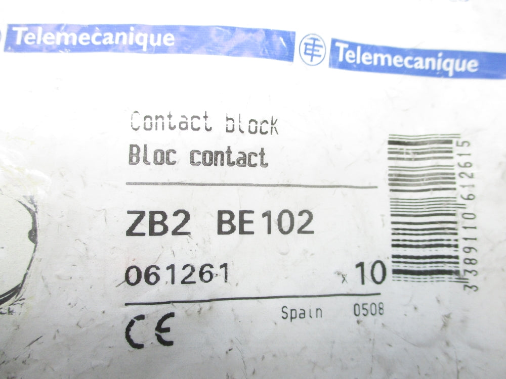 TELEMECANIQUE ZB2BE102 (PKG OF 10) NSMP