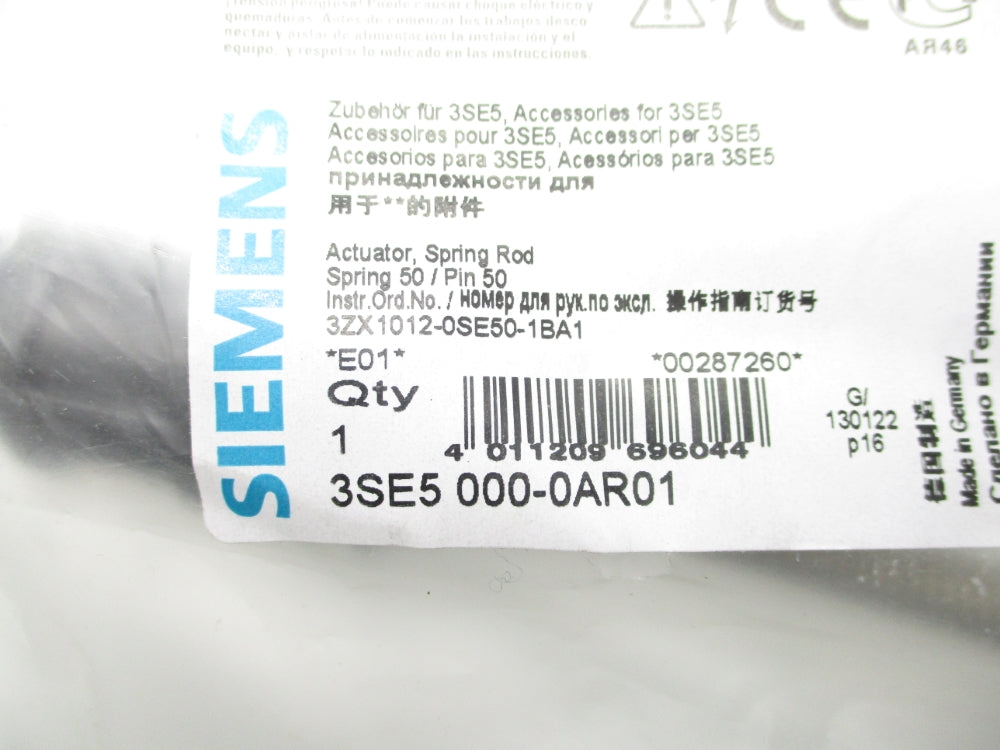 SIEMENS 3SE5000-0AR01 NSMP