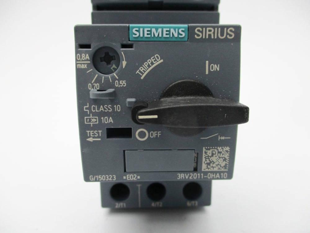 SIEMENS 3RV2011-0HA10 0.55-0.8A NSNP