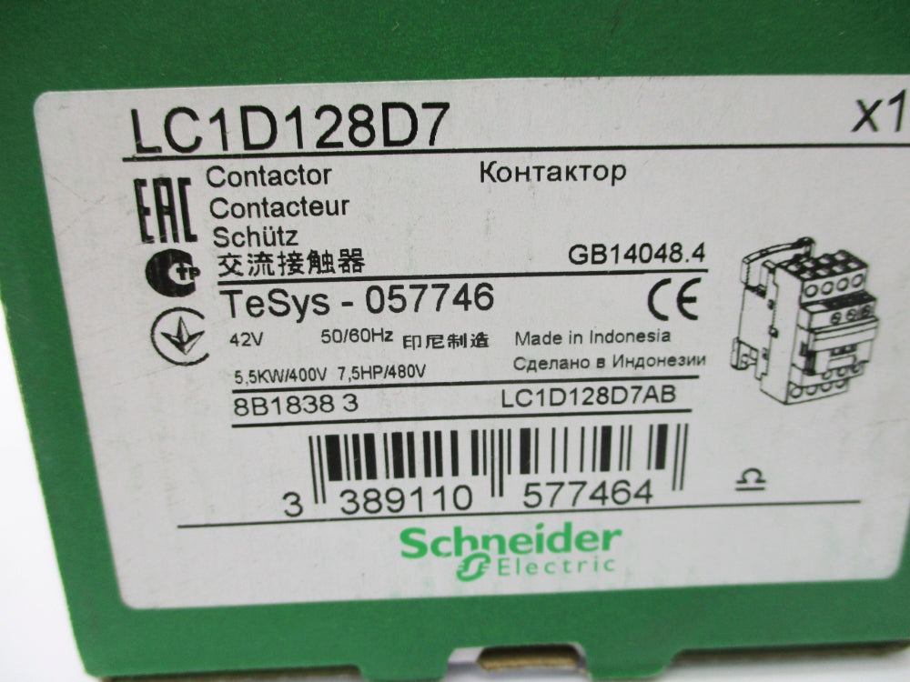 SCHNEIDER ELECTRIC LC1D128D7 42V NSMP
