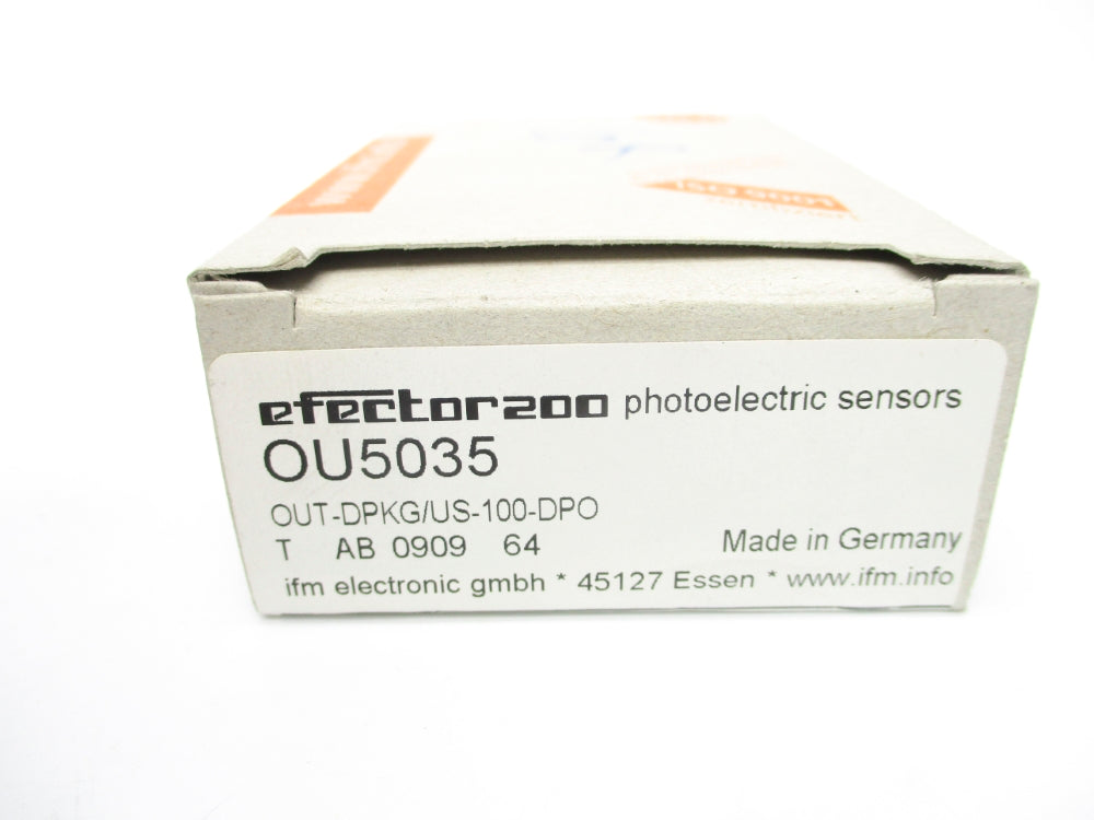 IFM EFECTOR OUT-DPKG/US-100-DPO OU5035 NSMP