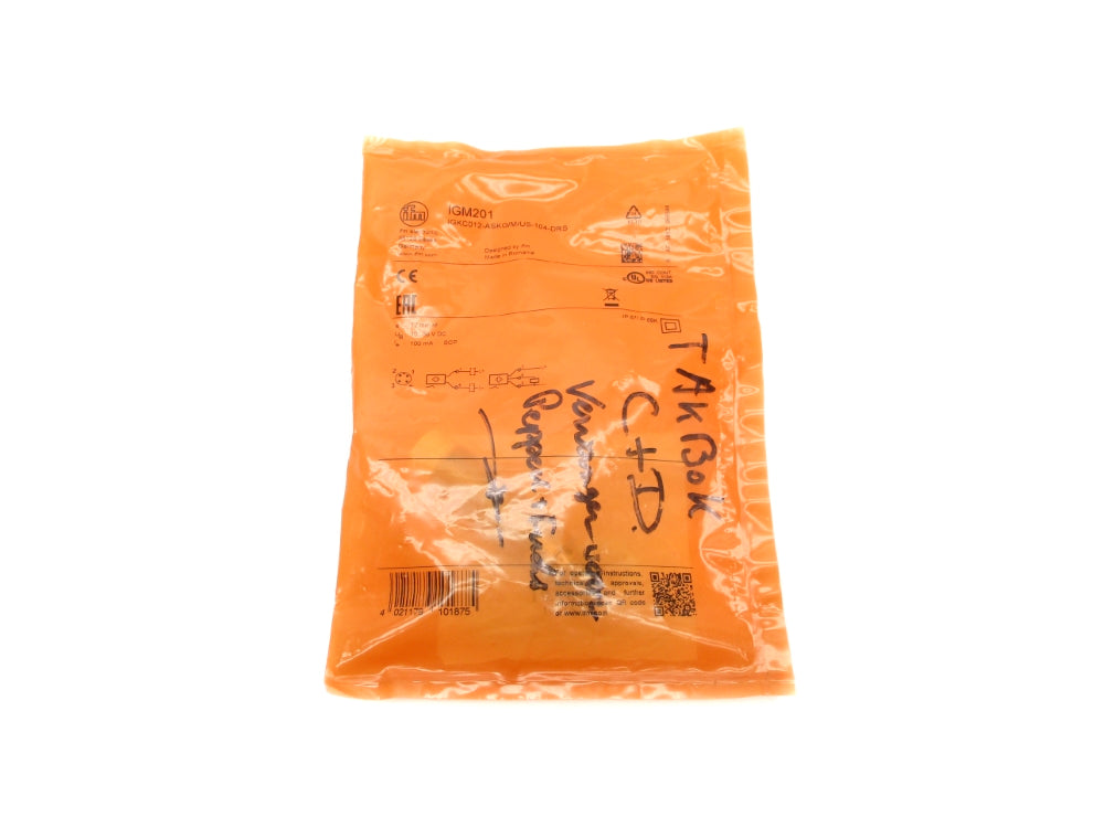 IFM EFECTOR IGKC012-ASKG/M/US-104-DRS IGM201 NSMP