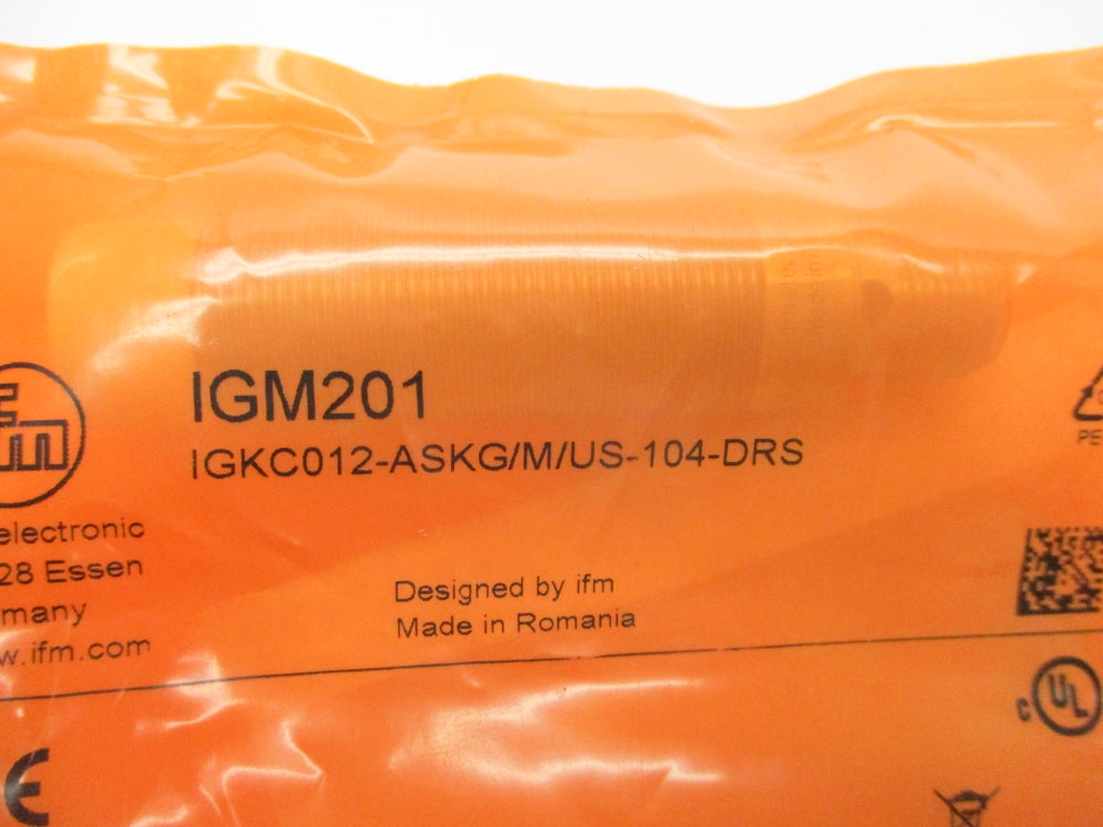 IFM EFECTOR IGKC012-ASKG/M/US-104-DRS IGM201 NSMP