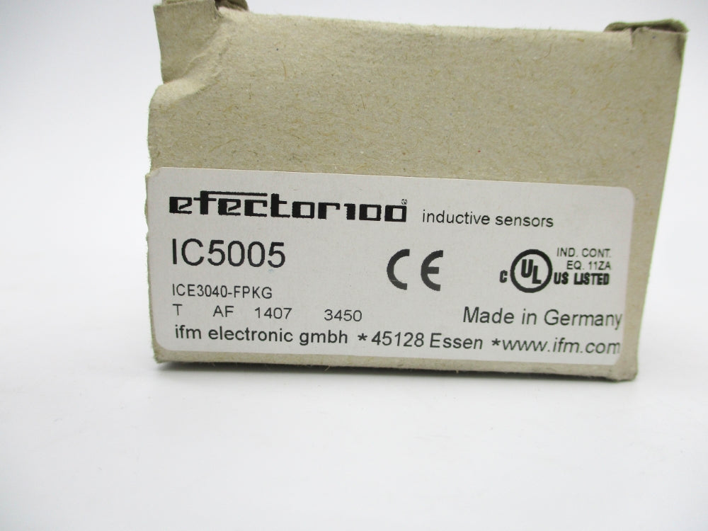 IFM EFECTOR ICE3040-FPKG IC5005 NSMP