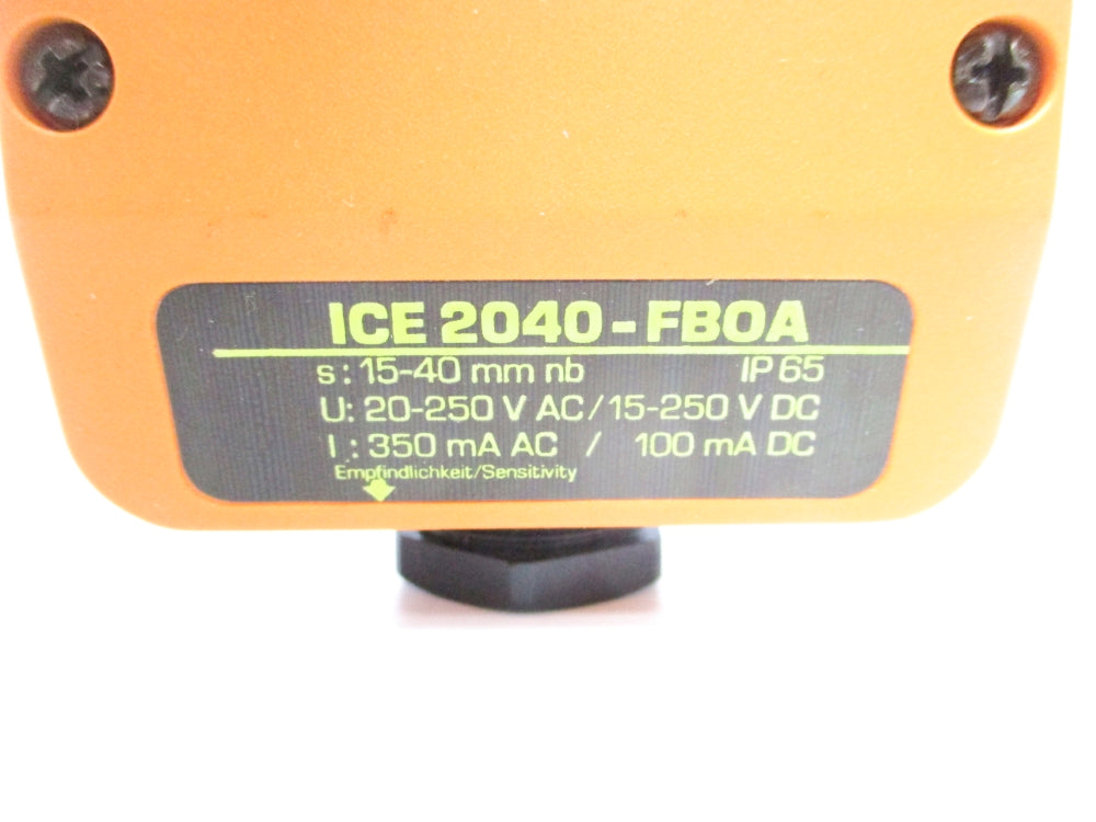 IFM EFECTOR ICE2040-FBOA NSNP