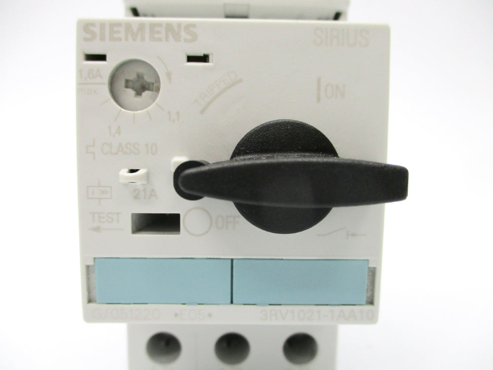 SIEMENS 3RV1021-1AA10 (AS PICTURED) NSNP