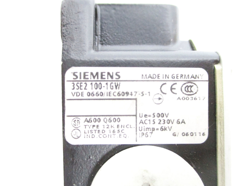 SIEMENS 3SE2100-1GW NSNP