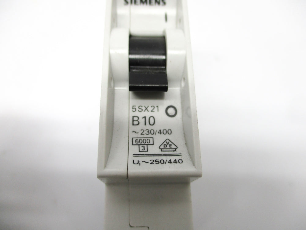SIEMENS 5SX21B10 230/400V 10A NSNP