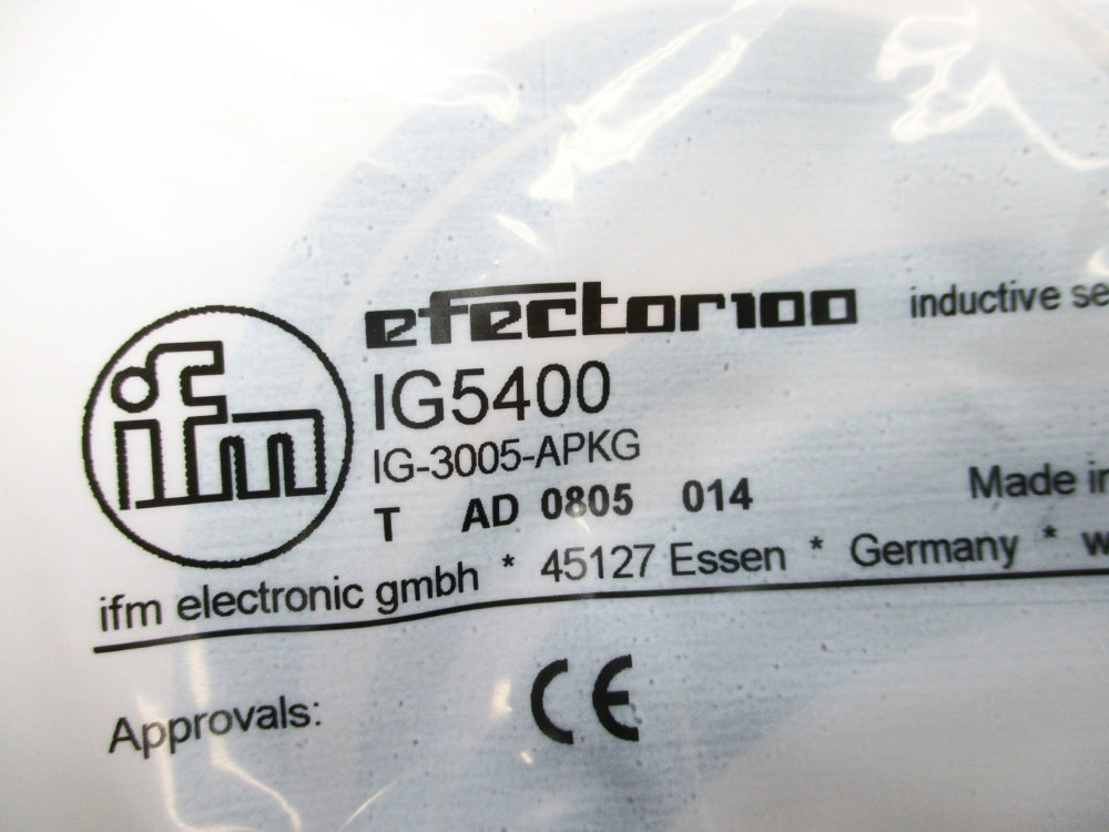 IFM EFECTOR IG-3005-APKG IG5400 NSMP