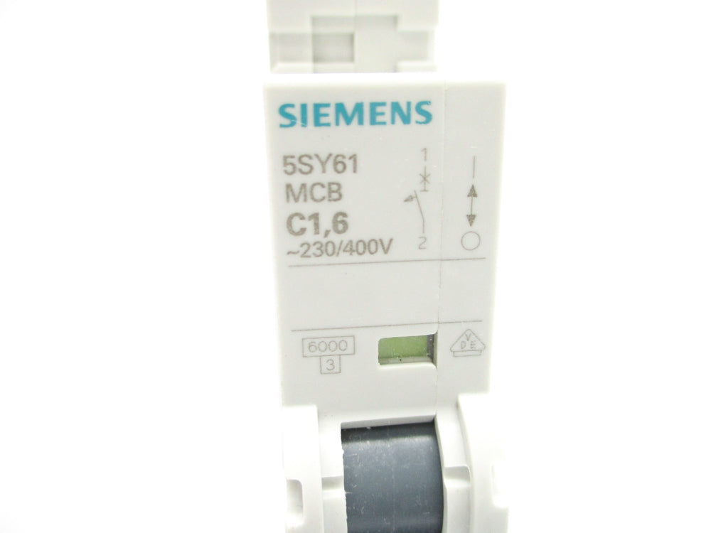 SIEMENS 5SY61MCBC1,6 1.6A 230/400V NSNP