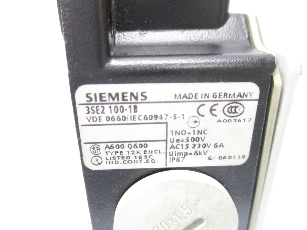 SIEMENS 3SE2100-1B NSNP