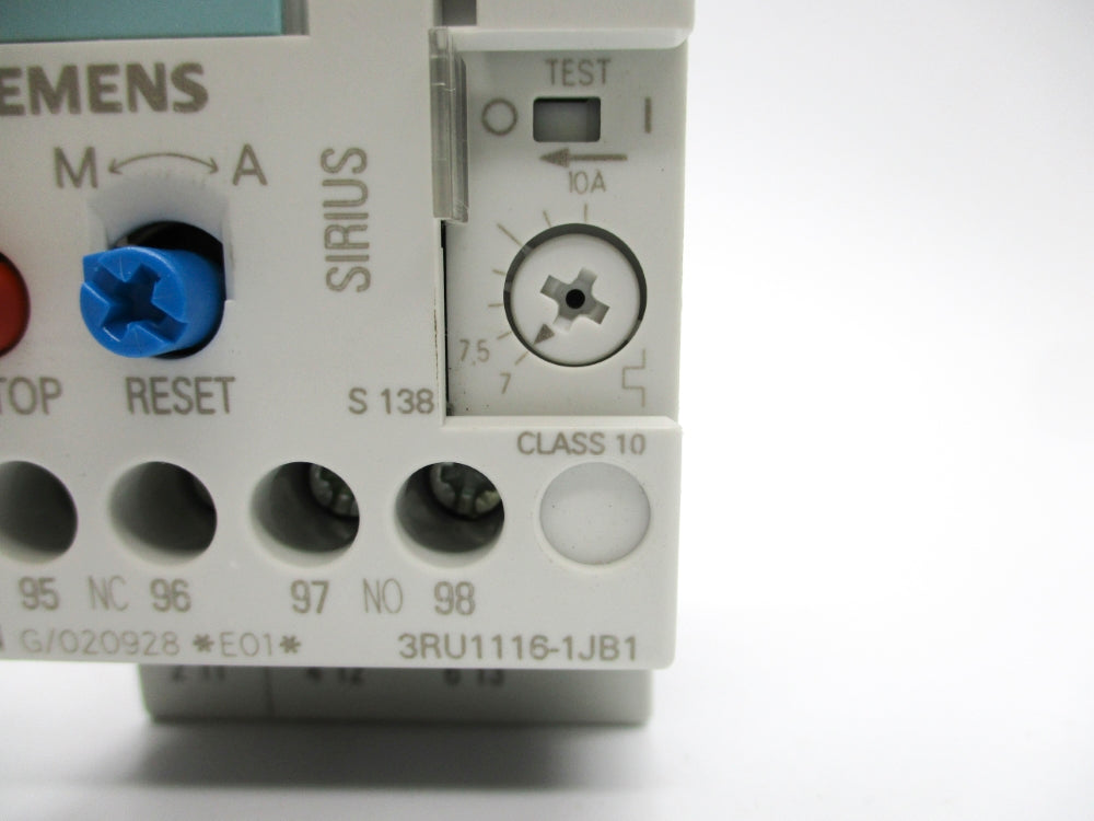 SIEMENS 3RU1116-1JB1 7-10A NSNP