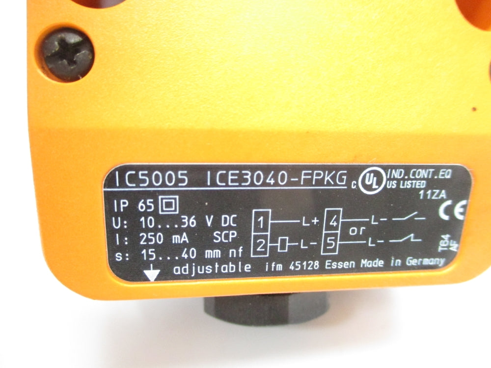 IFM EFECTOR ICE3040-FPKG IC5005 NSNP