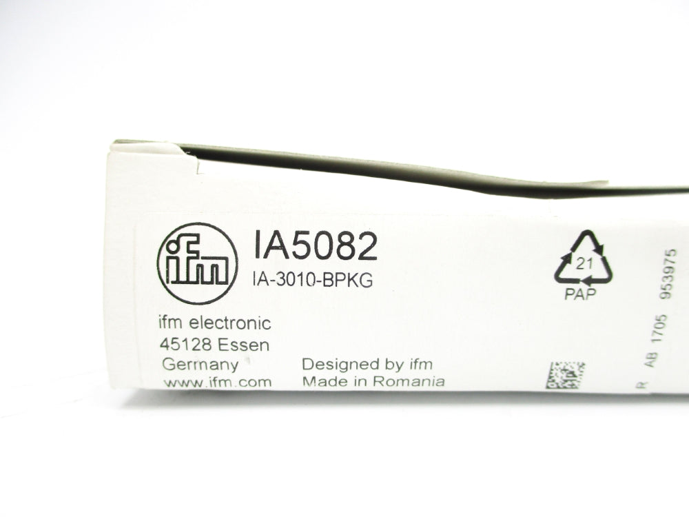 IFM EFECTOR IA5082 IA-3010-BPKG 10-55VDC NSMP