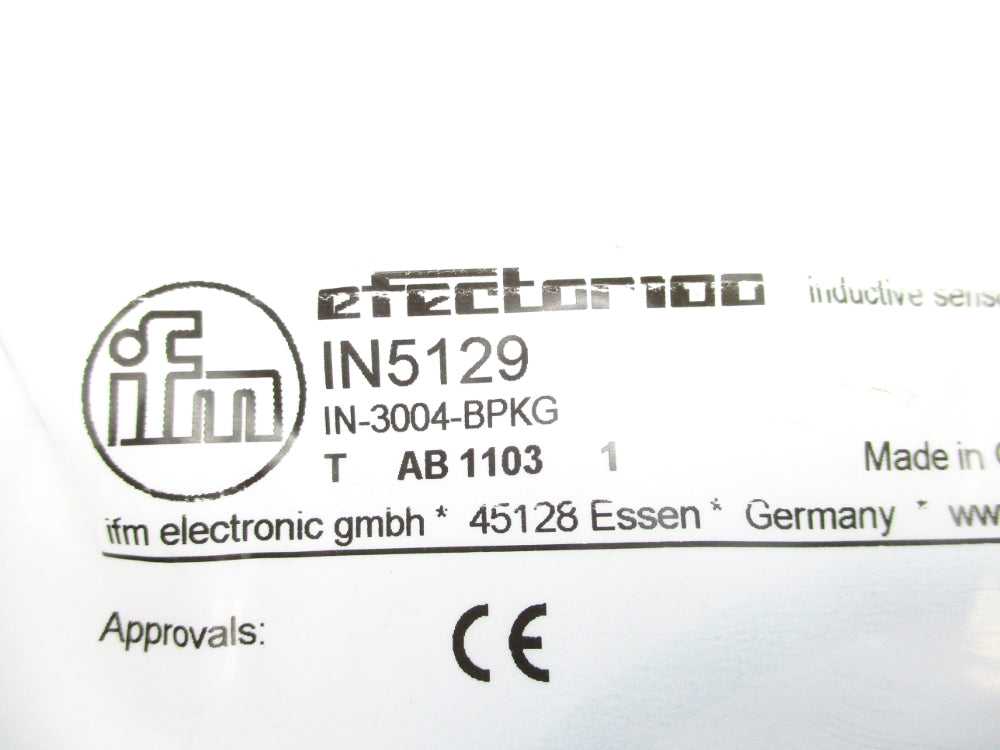 IFM EFECTOR IN-3004-BPKG IN5129 NSMP