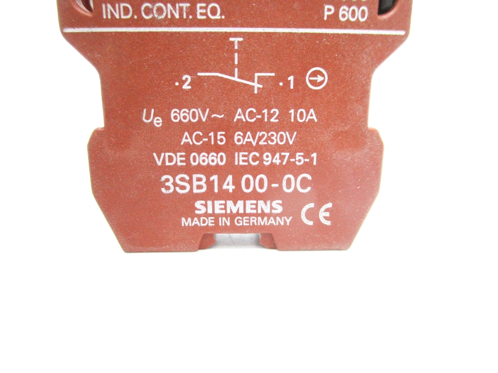 SIEMENS 3SB1400-0C NSNP