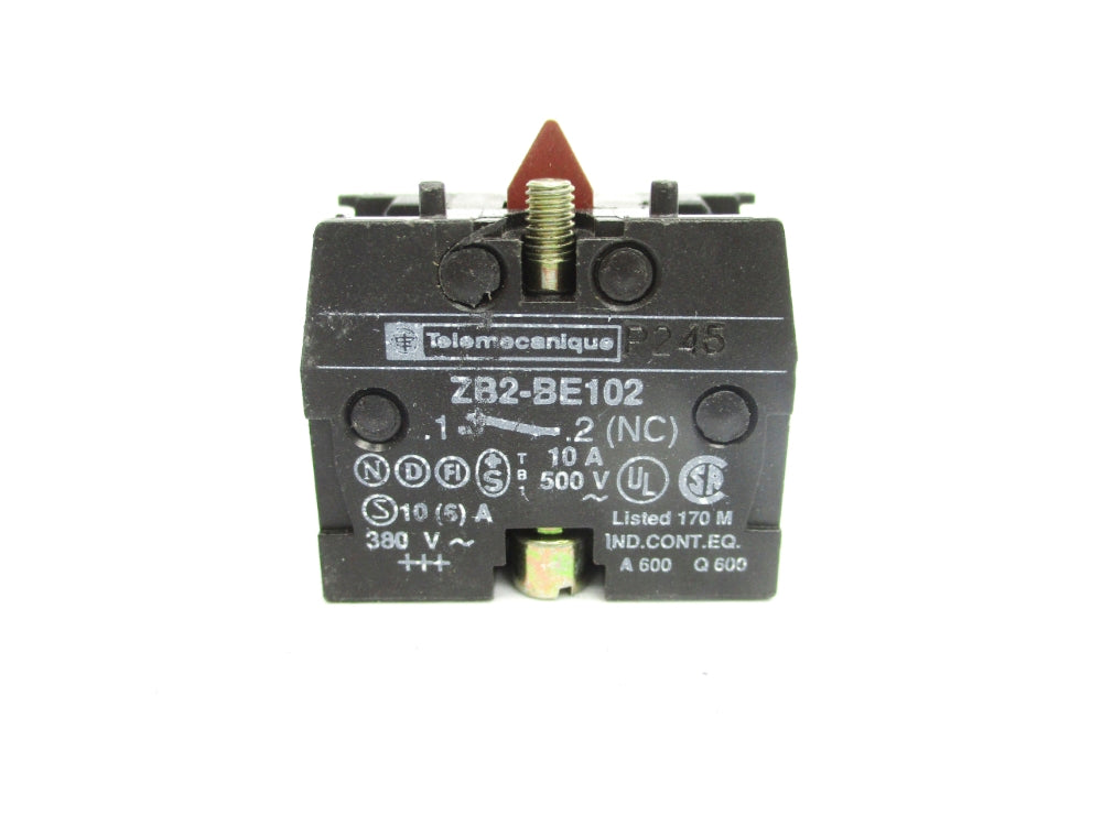 TELEMECANIQUE ZB2-BE102 500V 10A NSNP