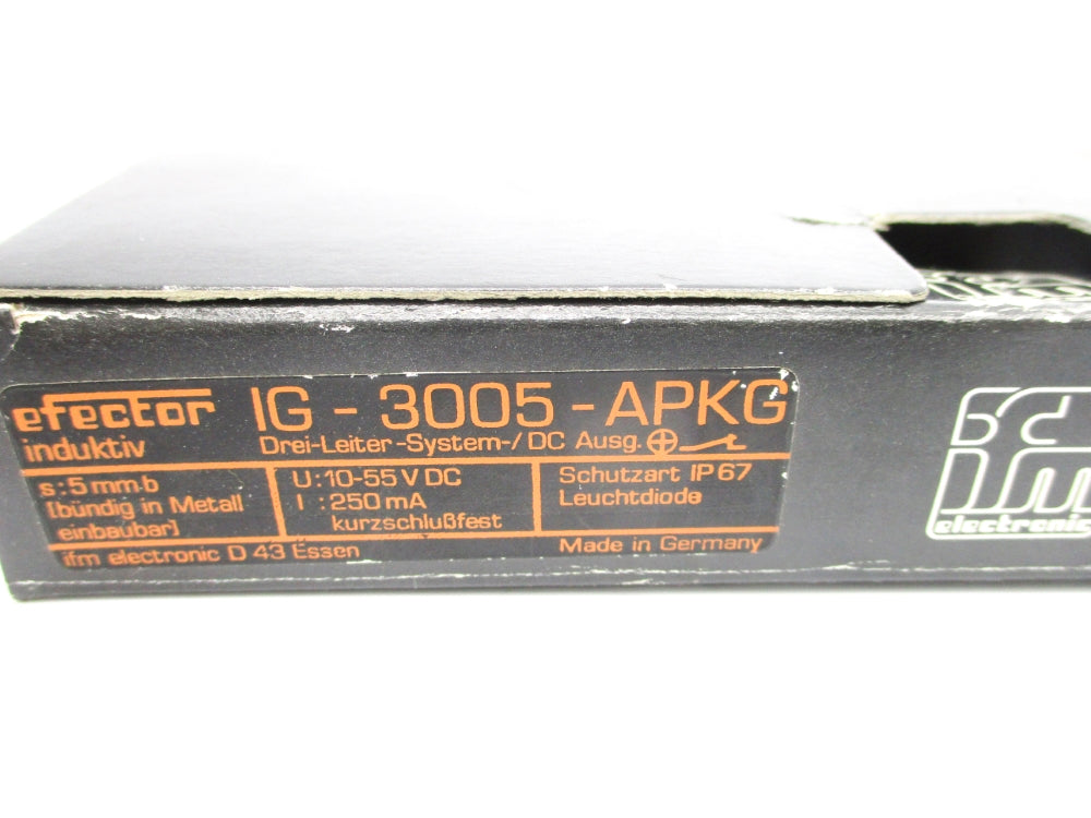 IFM EFECTOR IG-3005-APKG NSMP
