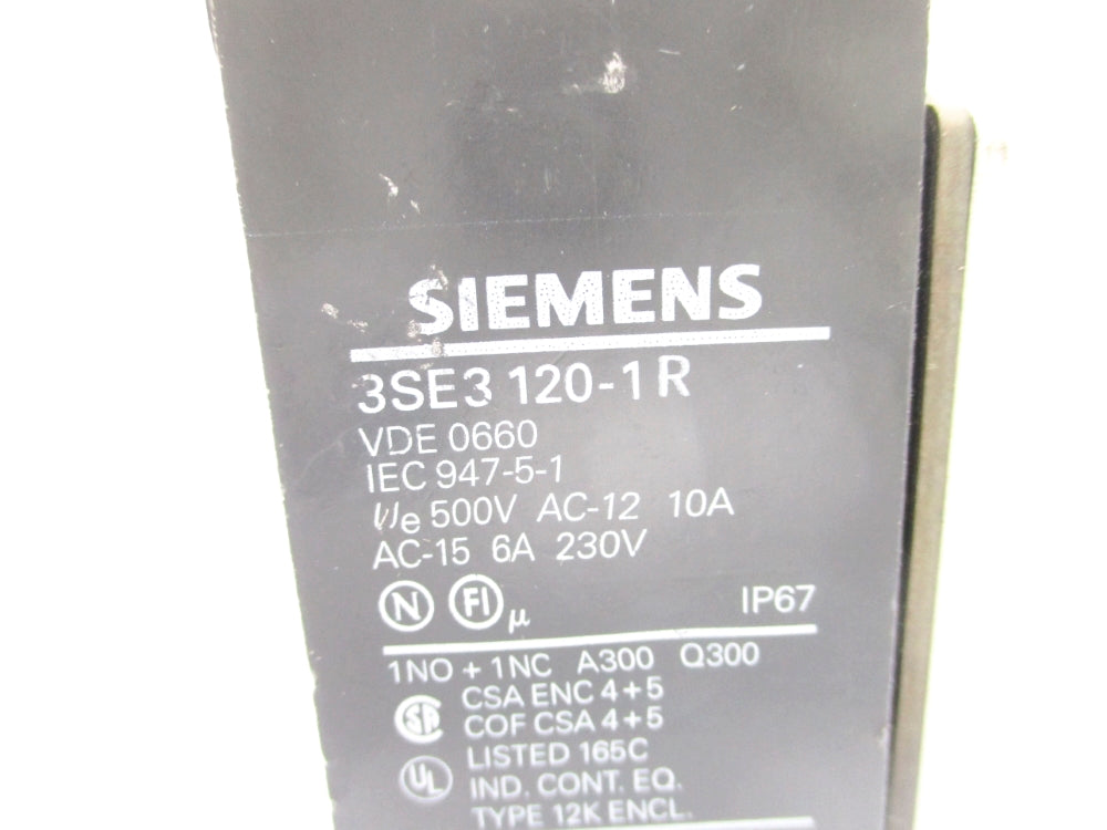 SIEMENS 3SE3120-1R (AS PICTURED) NSNP
