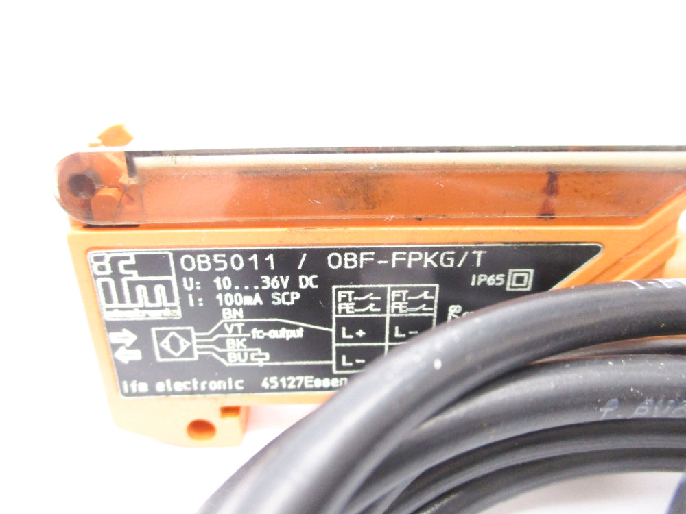 IFM EFECTOR OBF-FPKG/T OB5011 UNMP