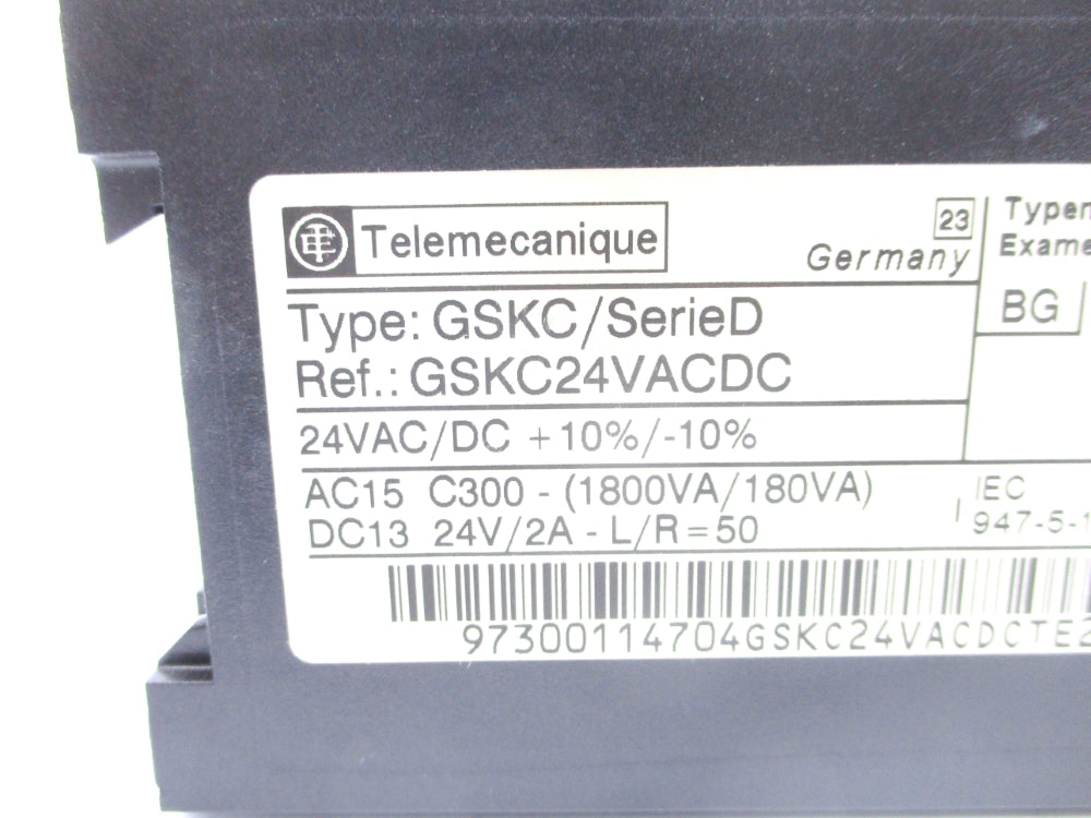 TELEMECANIQUE GSKC24VACDC 24VAC/DC UNMP