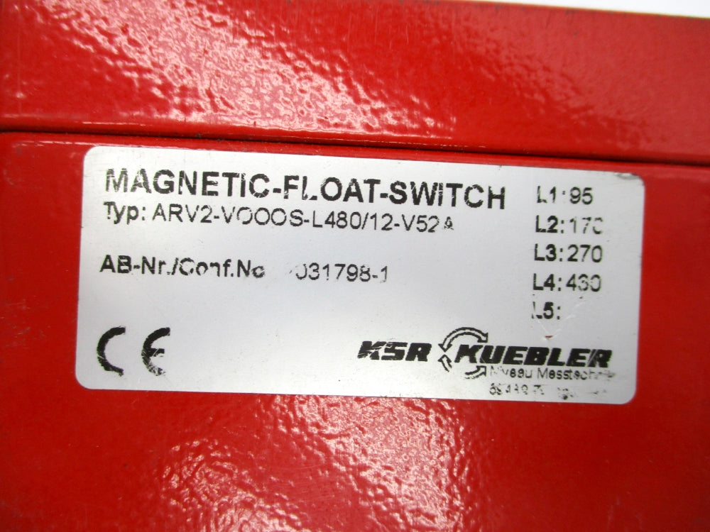 KSR KUEBLER ARV2-VOOOS-L480/12-V52A NSNP
