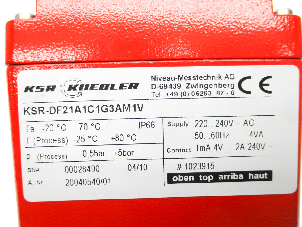 KSR KUEBLER KSR-DF21A1C1G3AM1V NSNP