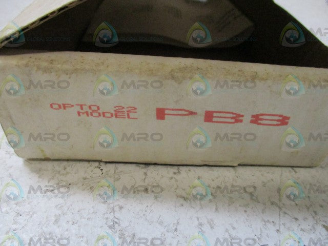 OPTO 22 PB8 I/O MODULE RACK *NEW IN BOX*