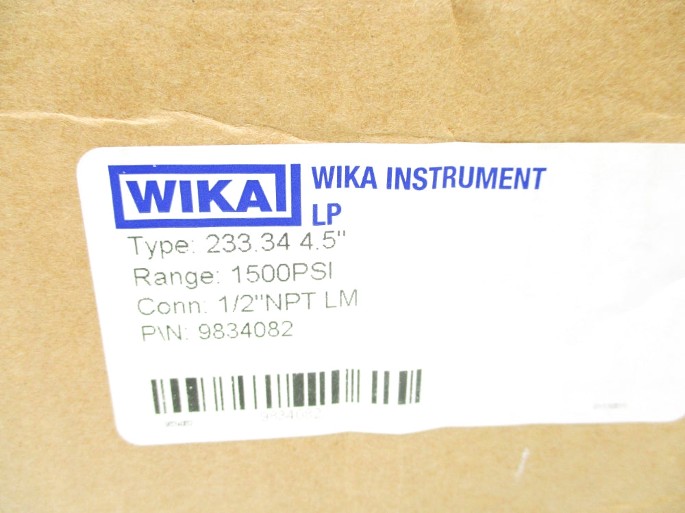WIKA 9834082 1500PSI NSMP