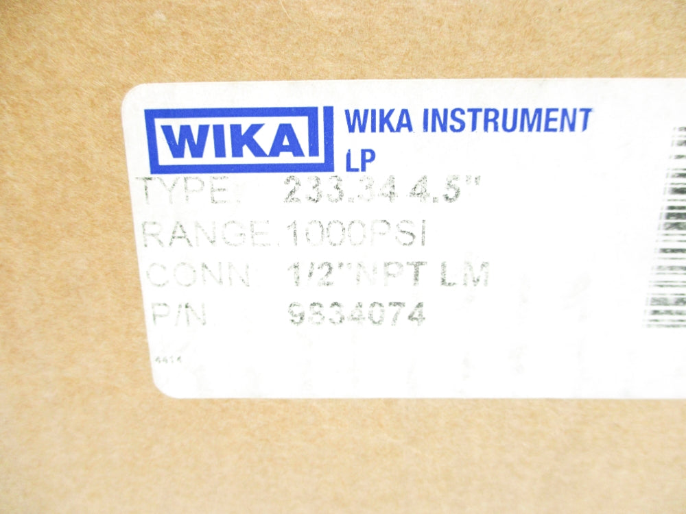 WIKA 9834074 1000PSI NSMP