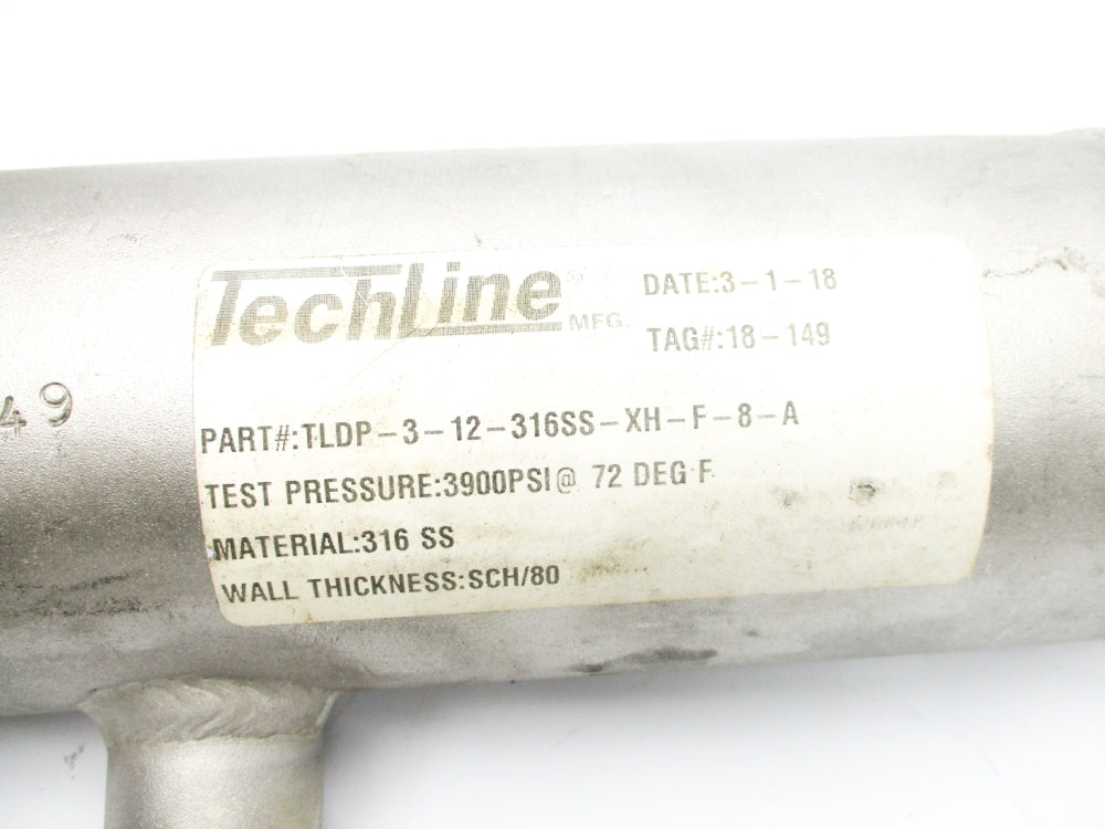 TECHLINE TLDP-3-12-316SS-XH-F-8-A 3900PSI NSNP