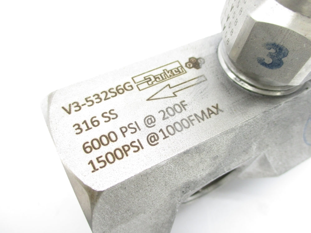 PARKER V3-532S6G 6000PSI NSNP