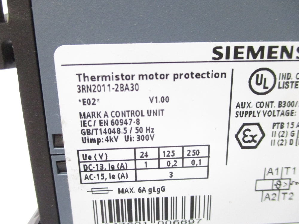 SIEMENS 3RN2011-2BA30 NSNP