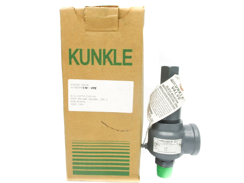 KUNKLE VALVE 910BEDM01ANE-0008 8PSI NSMP