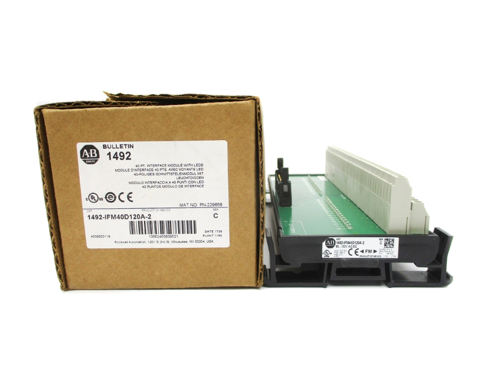 ALLEN BRADLEY 1492-IFM40D120A-2 SER. C (BR/WH) NSMP