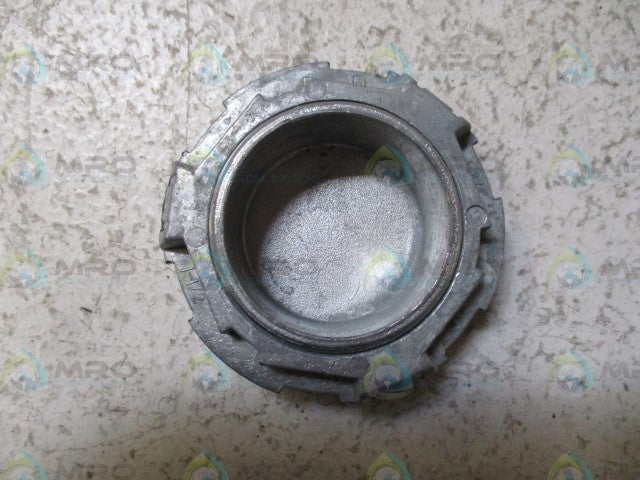 THOMAS & BETTS H150CAP ZINC BULLET HUB 1-1/2" *NEW NO BOX*