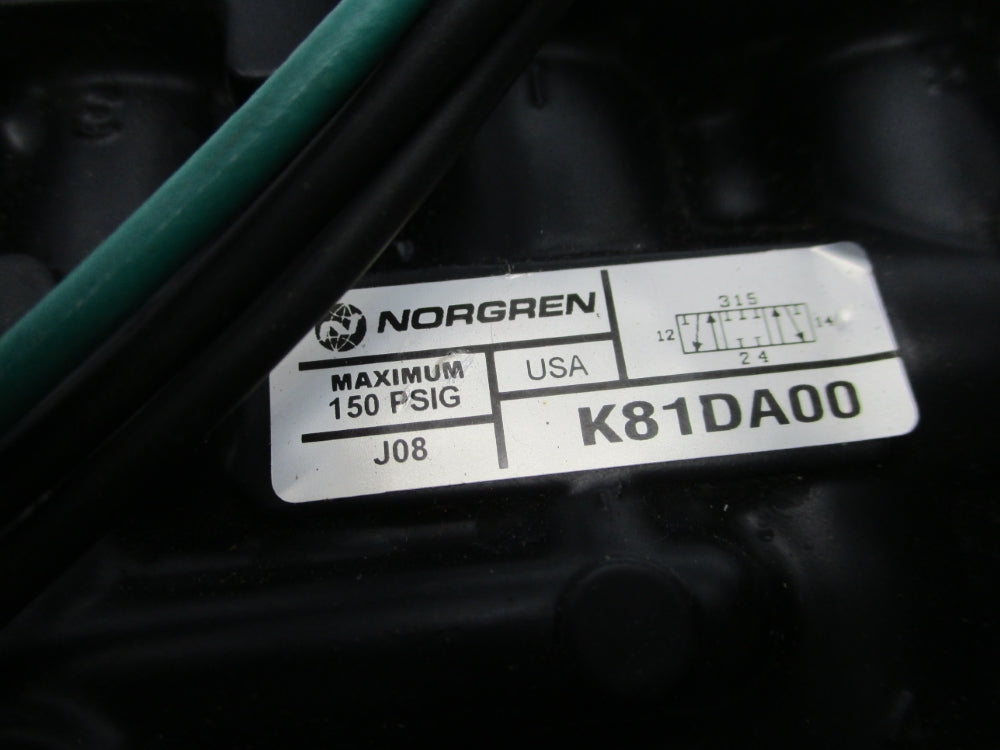 NORGREN K81DA00 24VDC 150PSIG NSNP