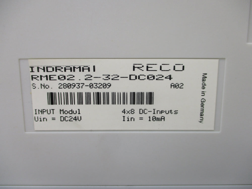 INDRAMAT RME02.2-32-DC024 NSNP