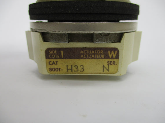 ALLEN BRADLEY 800T-H33 SER. N (NO KEY) NSNP