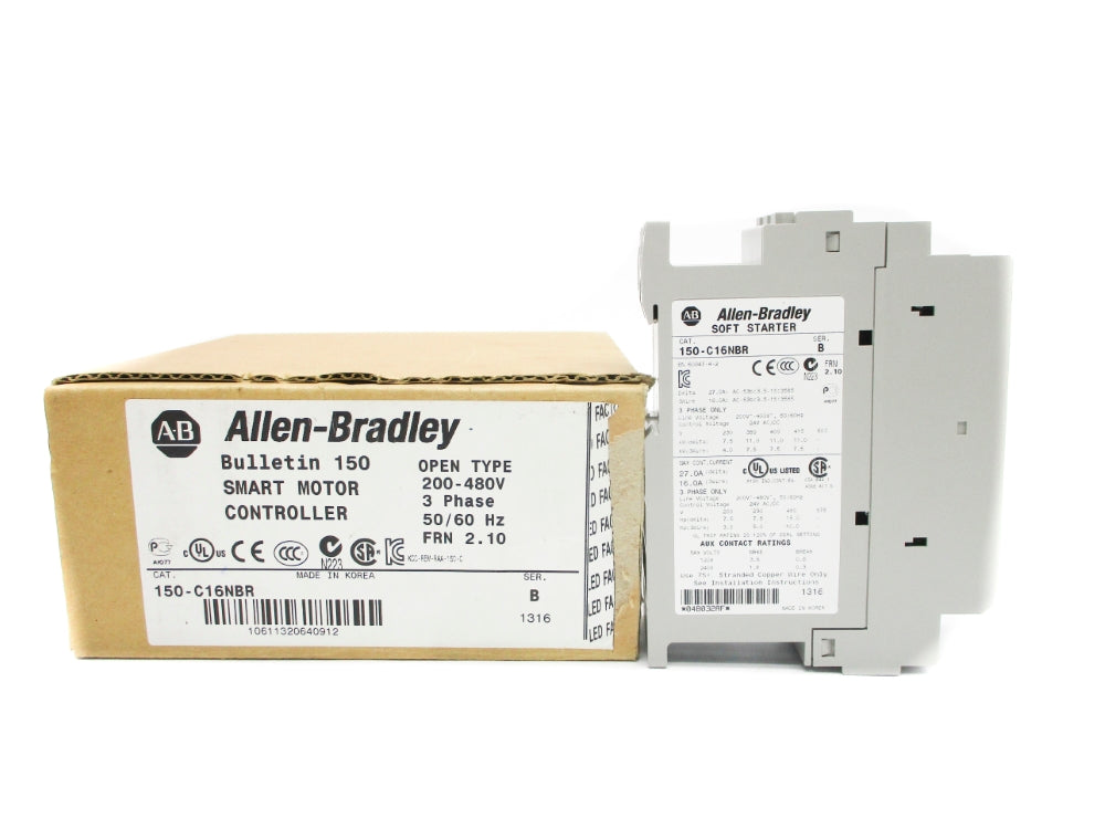 ALLEN BRADLEY 150-C16NBR SER. B F/W 2.10 NSMP