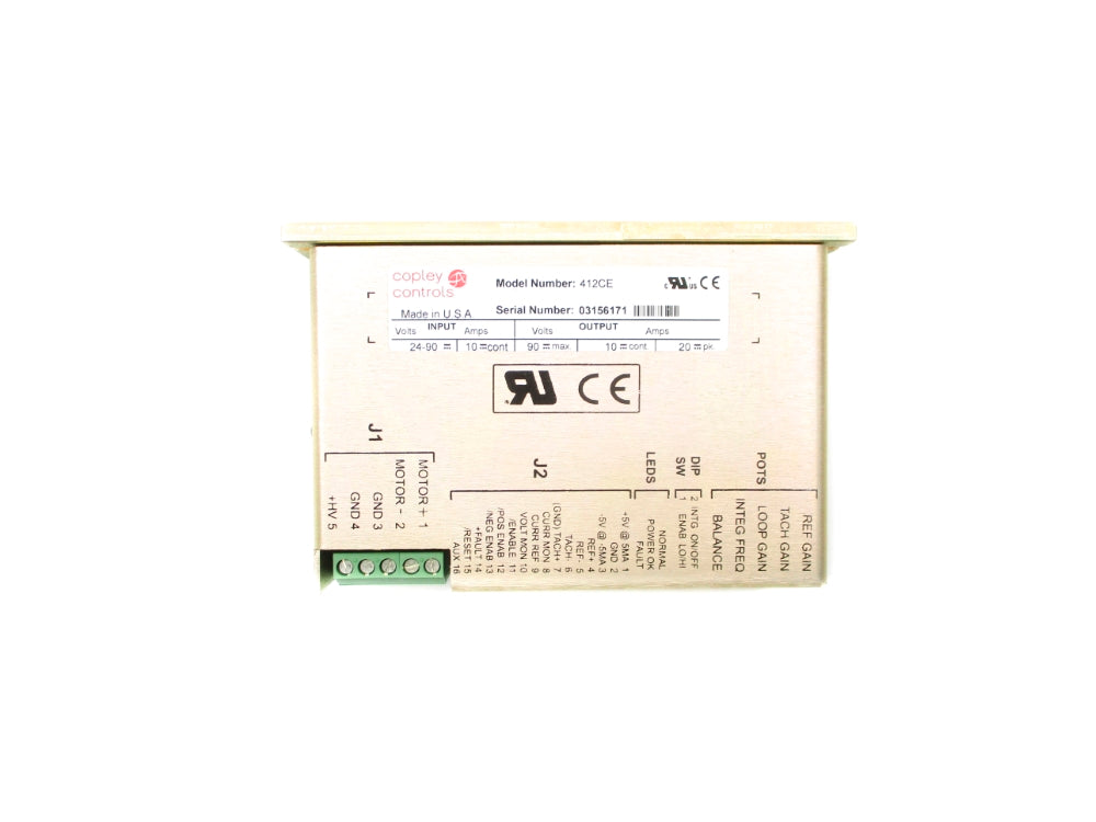 COPLEY CONTROLS 412CE NSNP